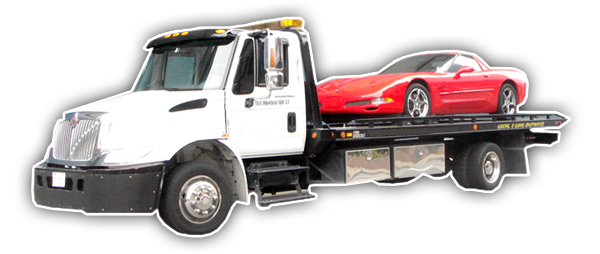 Tow Truck and Car Image
